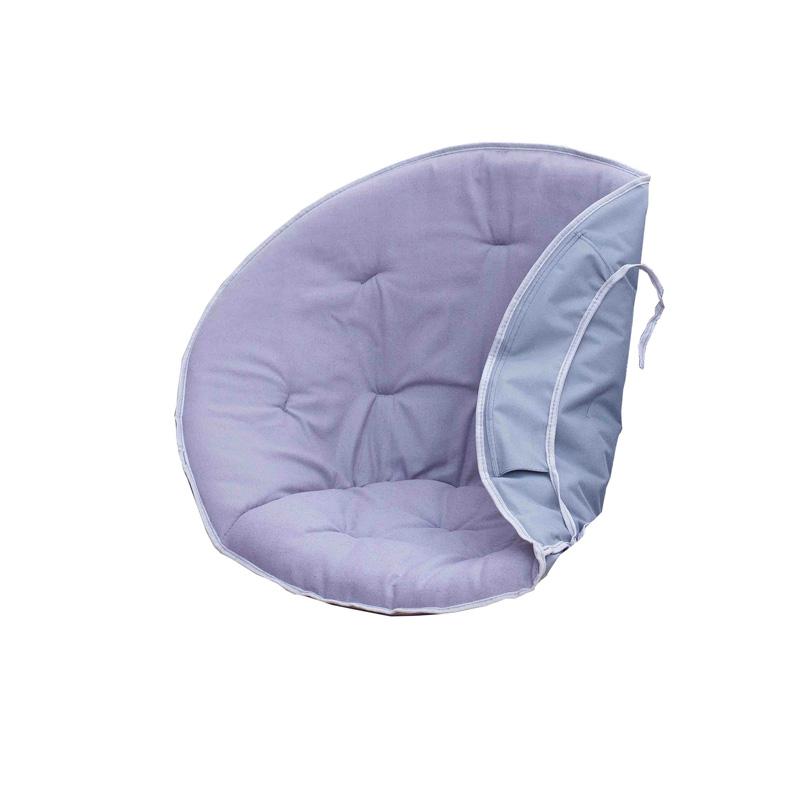 Moon Chair Folding Padded Oval Round Moon Saucer Camping Fishing Portable Picnic Black Seat Mesh Chair Cover Not Including Chair