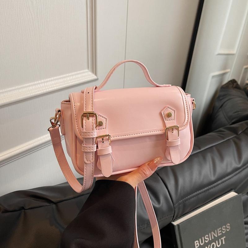 New Saddle Bag Temperament Casual Commuting Messenger Small Square Bag Fashionable Handbag
