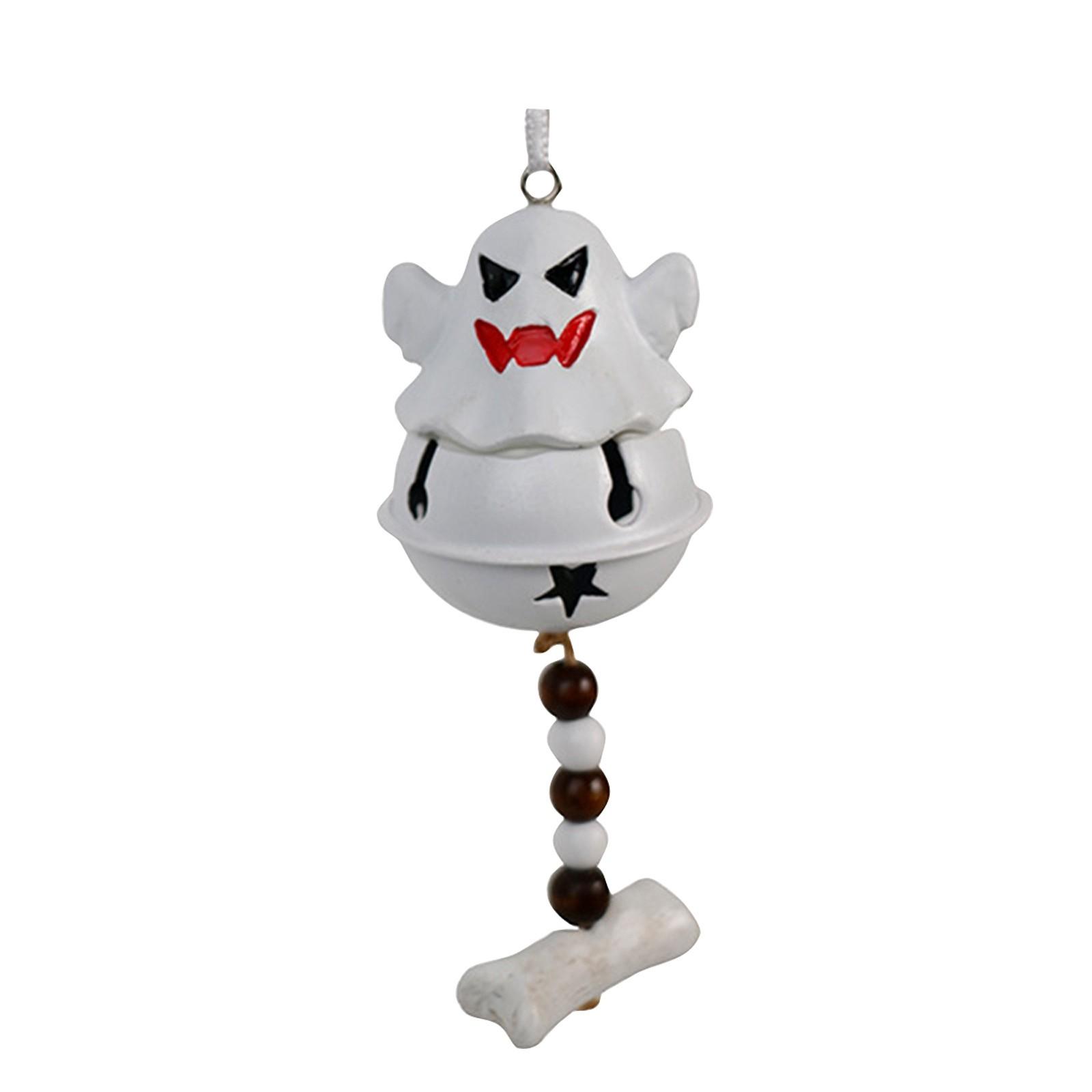 

Cute Bell Resin, Cute And FunWind Chime Decoration, Scary And Fun Halloween Pendant For Home, Garden And Party Decoration One Size