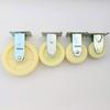 Heavy Duty Nylon Swivel Casters with 5.75\" Reinforced Wheel Brackets