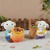 Food Safe Silicone Pig Carrying Sacks Mould Handmade Candle Crafting Tool Irregular Shape