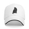 Minimalist Cat Art Cute Black Cat Owner Feline Art Kitten Baseball Cap Casual Unisex Hip Hop Hats Hot Sale Kpop Rock Baseball Caps