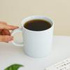 Yingqing Dehua Ceramic 300ml Mug with Handle - Simple Coffee, Milk, or Tea Cup.