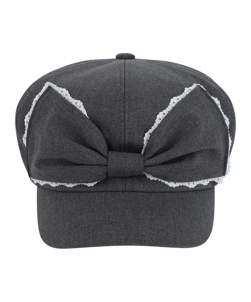 ILLIGO Lace Ribbon Hunting Cap Charcoal