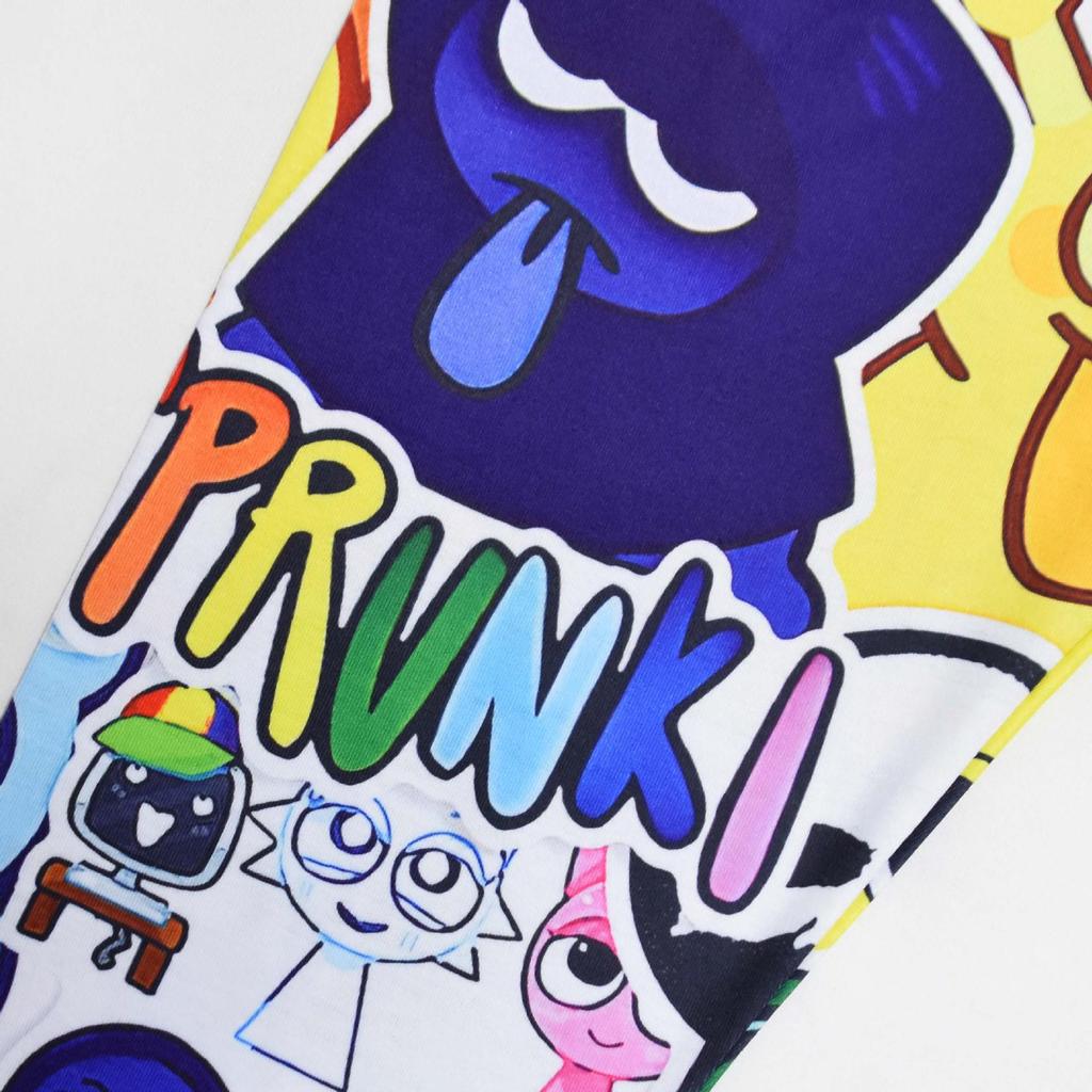 Auf Lager Rhythm Box Sprunki Langarm-Top & Hosen Set für Kinder