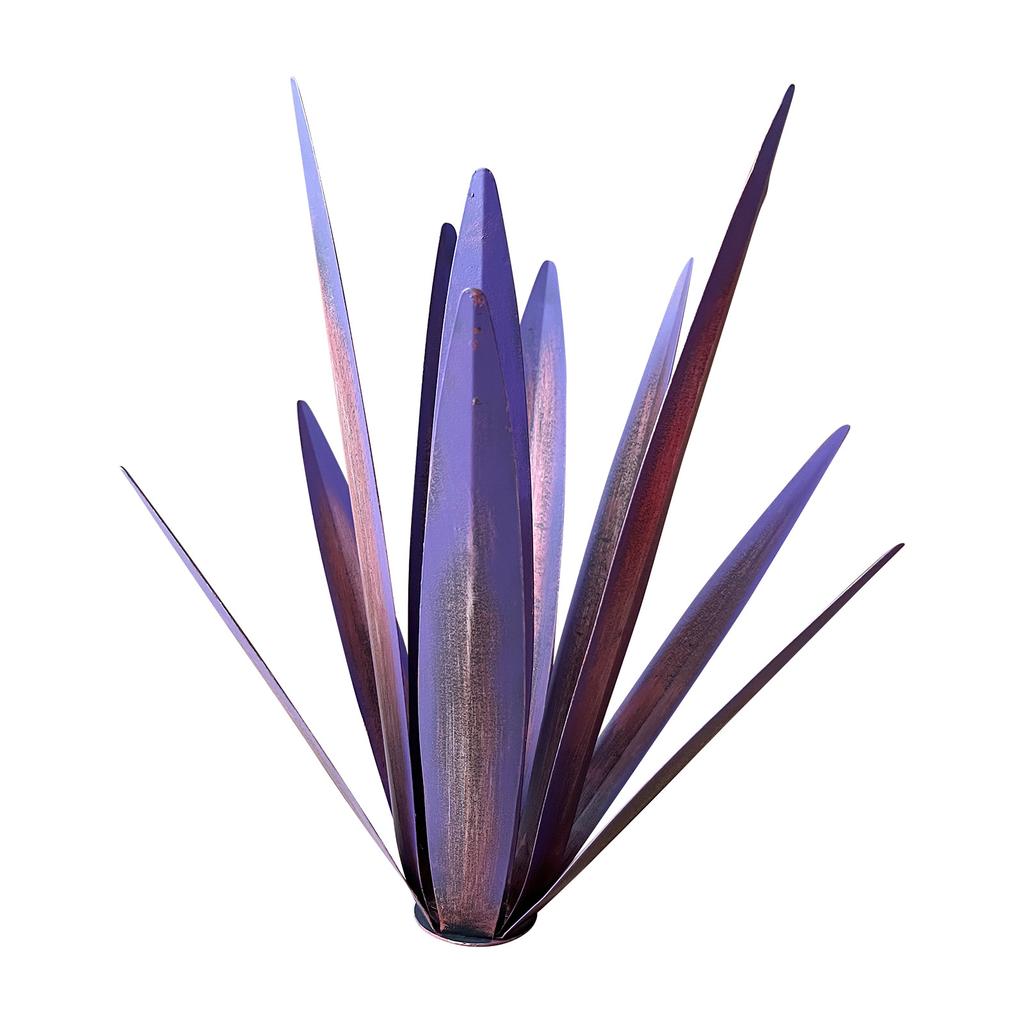 Metal Agave Plant Sculpture Garden Yard Decorative Iron Art Outdoor Patio Lawn Yard Metalwork Craft Handmade Plant Ornament