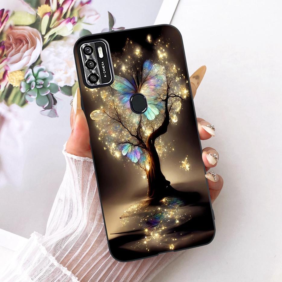 For ZTE Blade A7s 2020 Case A7020 Cute Lion Fashion Painted Cover Soft TPU Matte Phone Case For ZTE Blade A7s 2020 BladeA7s Bags