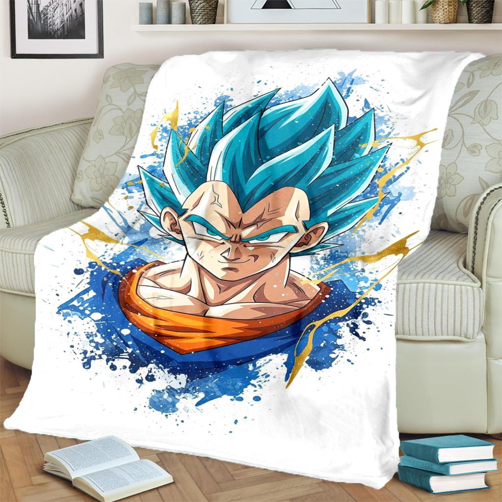 Warm Dragon Ball! Flannel Throw Blanket for Bedrooms, Sofas, Beds, Chairs, Picnics, Travel