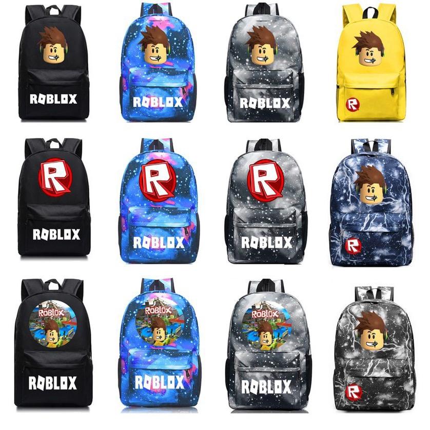 Backpack Schoolbag Kids With Roblox Students Bookbag Handbags Travelbag Game