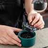 1set Ceramic Black Kung Fu Tea Set Portable Travel Tea Set Office And Living Room Tea Gift Box Set Household Tea Pot And Cup Tea Brewing Set Suitable