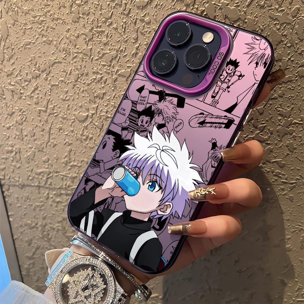Anime Killua Hunter X Hunter Phone Case For iPhone 17 Air 16 e 15 14 13 12 11 Pro Max Plus Mini SE 2020 2022 Matte Back Cover