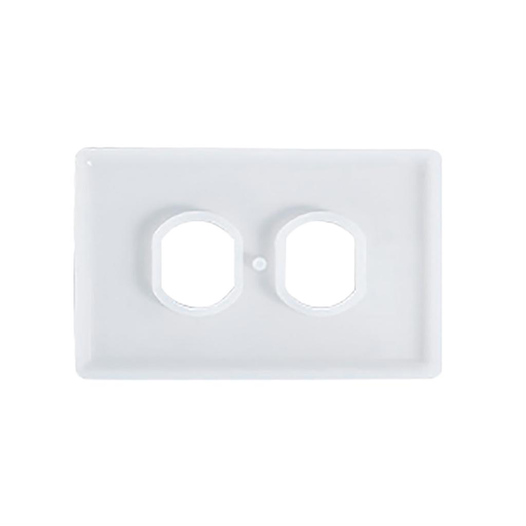 Silicone Mould Epoxy Resin  Socket Panel Light  Cover DIY Craft Decor