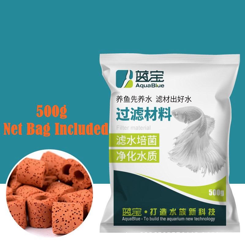 Buy 500g Aquarium Fish Tank Biological Filter Media Ceramic Rings ... - Filter Rings For Activated Carbon Aquarium