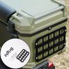 Tactical Motorcycle Trunk MOLLE Panel - Universal Side Box Storage