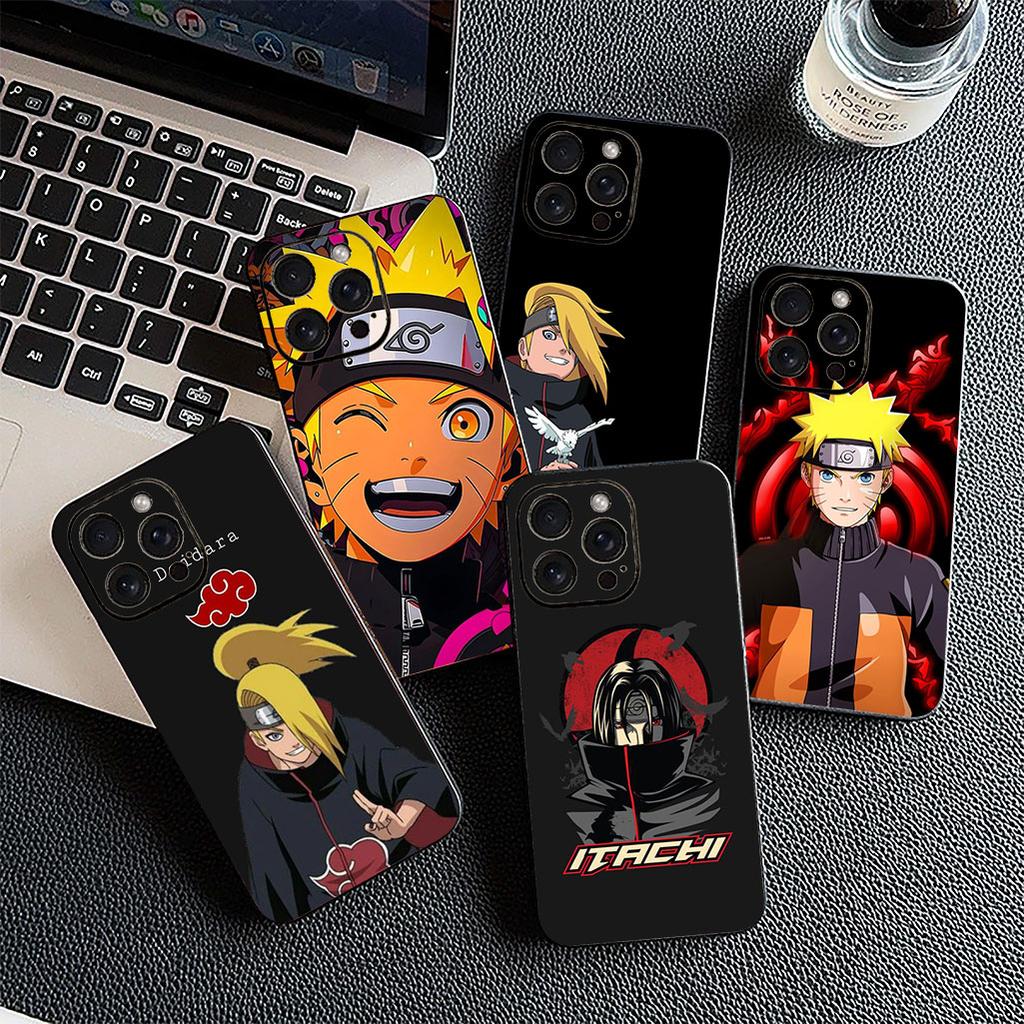 Cover for Samsung Galaxy S25 S24 S23 Fe Ultra Plus S7 Edge A05 A06 A16 A15 A35 Phone Case Akatsuki Deidara Narutos Itachi Uchiha