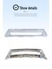 Mercedes-Benz ML-Class Front & Rear Bumper Guard Plates and Fog Light Strips with Trunk Pedal