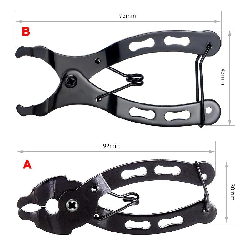 Mini Bicycle Chain Buckle Pliers Potable Mtb Bike Chain Quick Release Magic Link Clamp Removal Install Plier Cycling Repair Tool