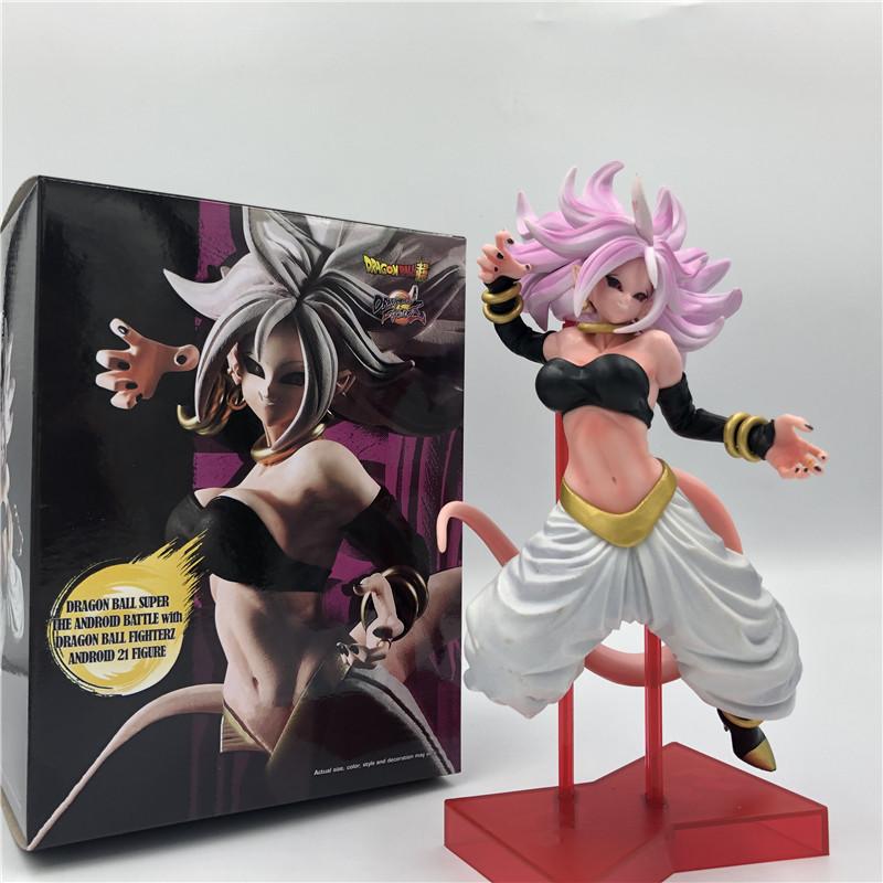FigureCrazy Cell Figure Ultimate Shape Dragon Ball Z Goku Battle Soldiers Cell DBZ Figure Brush PVC Action Figure Collect Toy