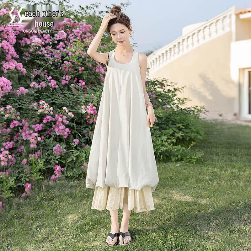 Women s Sleeveless A-Line Vest Dress XL