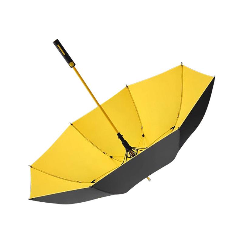 Automatický golfový deštník s dlouhou rukojetí velký slunečník do počasí a deště zvětšený zesílený skládací deštník slunečník
