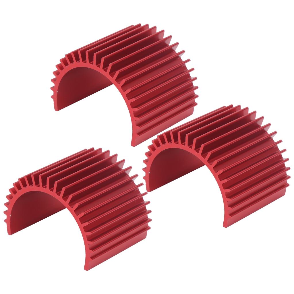 3pcs Aluminum Alloy Motor Heat Sink RC Car Upgrade Accessory Parts Fit for   124019