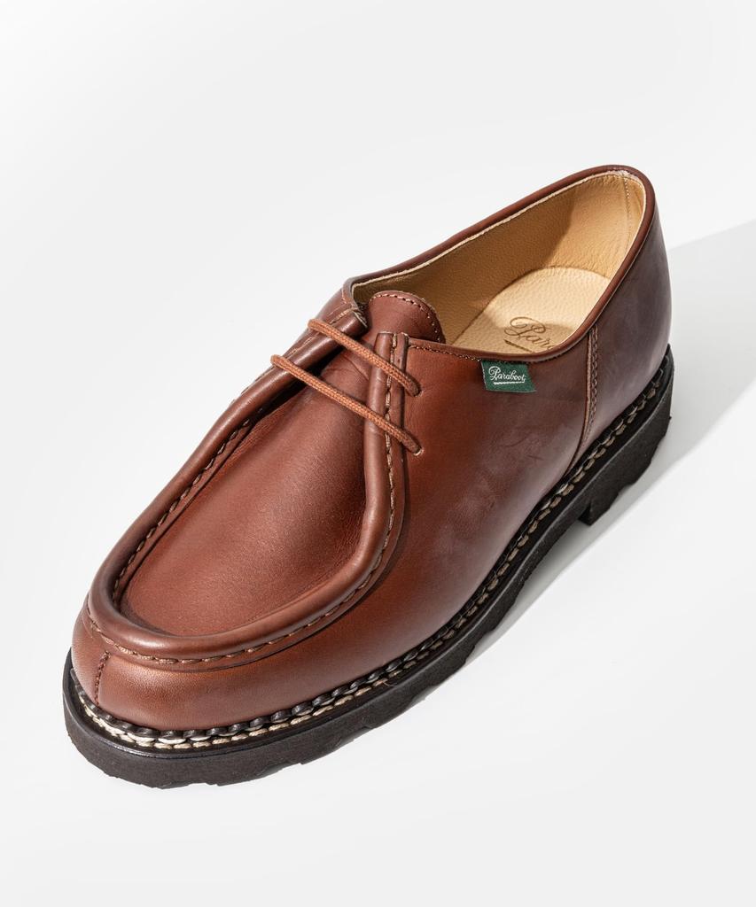 Paraboot MICHAEL Marron Business Size Cm Men's Shoes, 26.5 [Used]