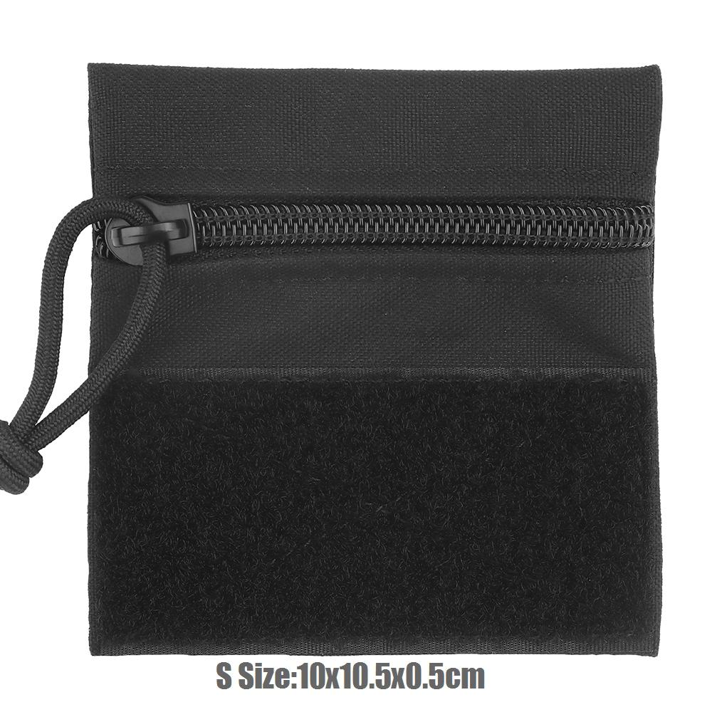 Vest Pouch Tactical Patch Pouch Candy Bags for Mk3 Mk4 Chest Rig Vest Attached Hanging Storage Bag