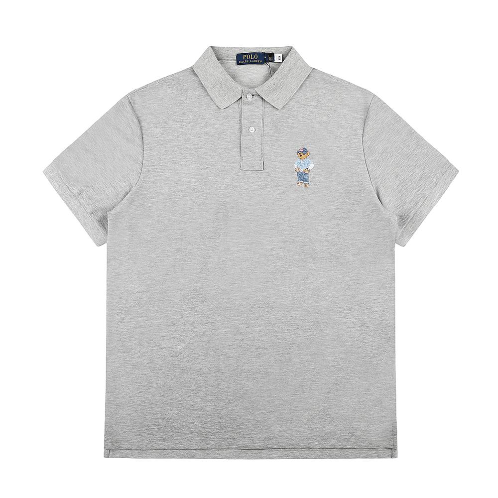 Ralph Lauren Letní Pánské a Dámské Pique Polo Tričko ze 100% Bavlny s Vyšívaným Logem Medvídka Polo