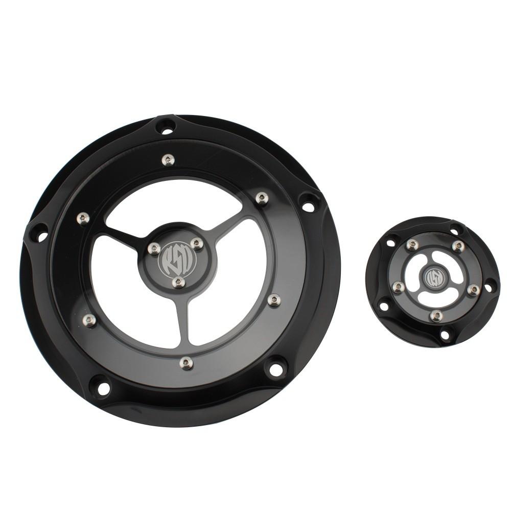 Clutch Cover Transparent For Fld Dyna Switchback Stylish Replacement Clutch Side Cover