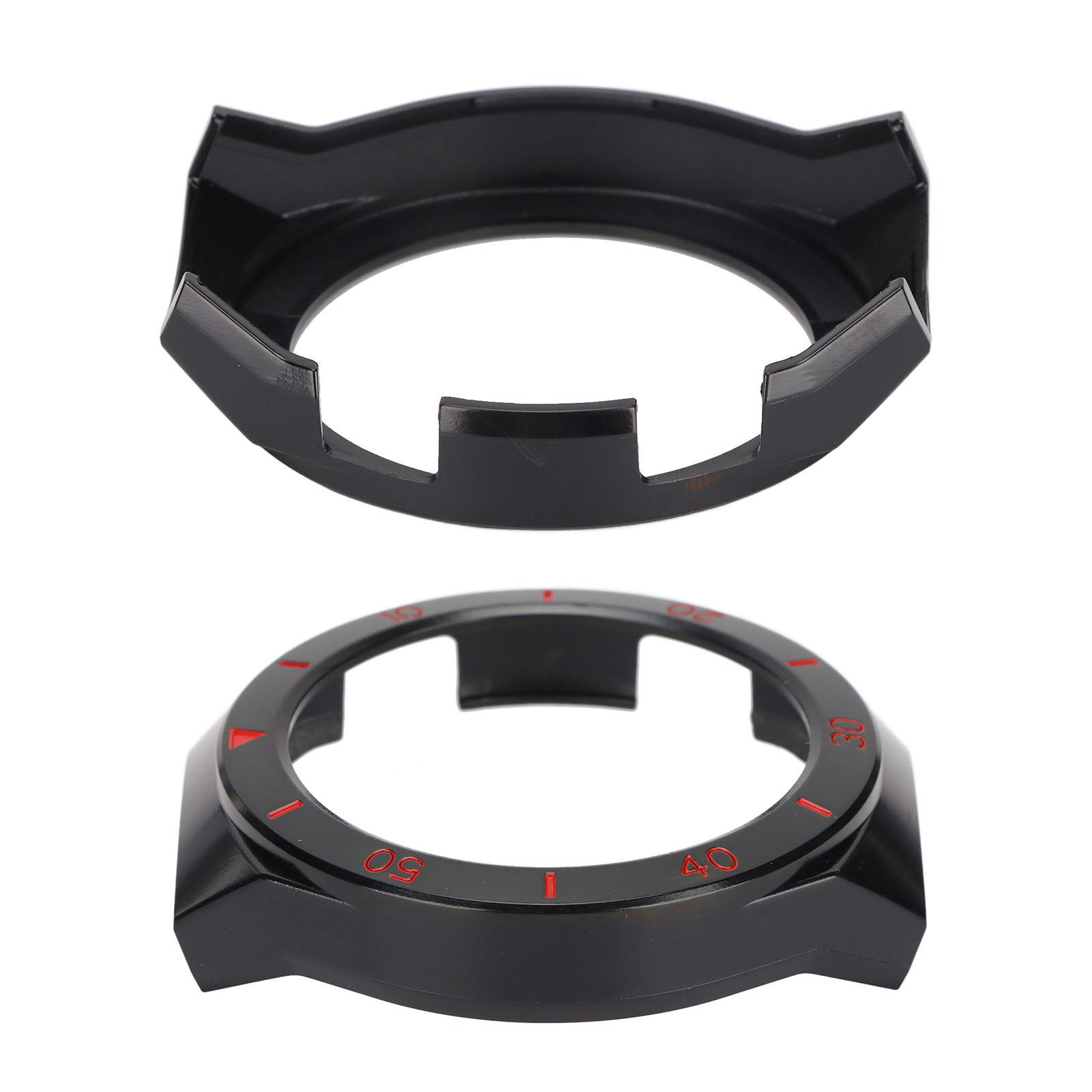 

Защитный чехол для часов Huawei Watch GT 2E, защитная пленка на экран, рамка-бампер(черный красный черный