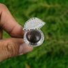 Strawberry Quartz Gemstone Bezel Elegant Trendy Solitaire Ethnic Ring 925 Silver