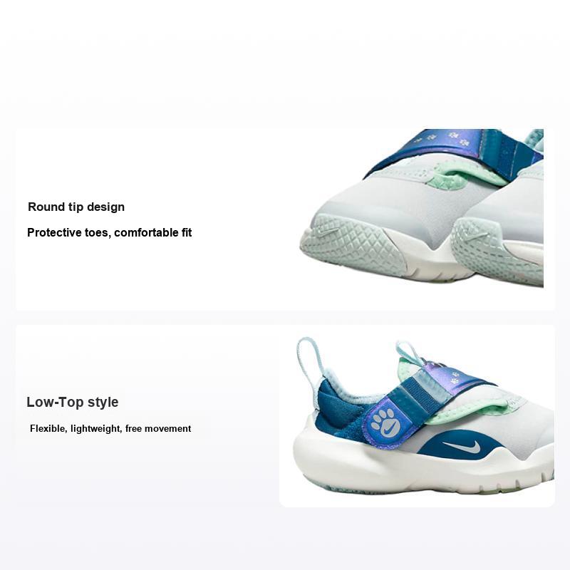 Детские кроссовки Nike Flex Advance SE TD Pawprints White Pure Platinum Valerian Blue DQ6477-001 22
