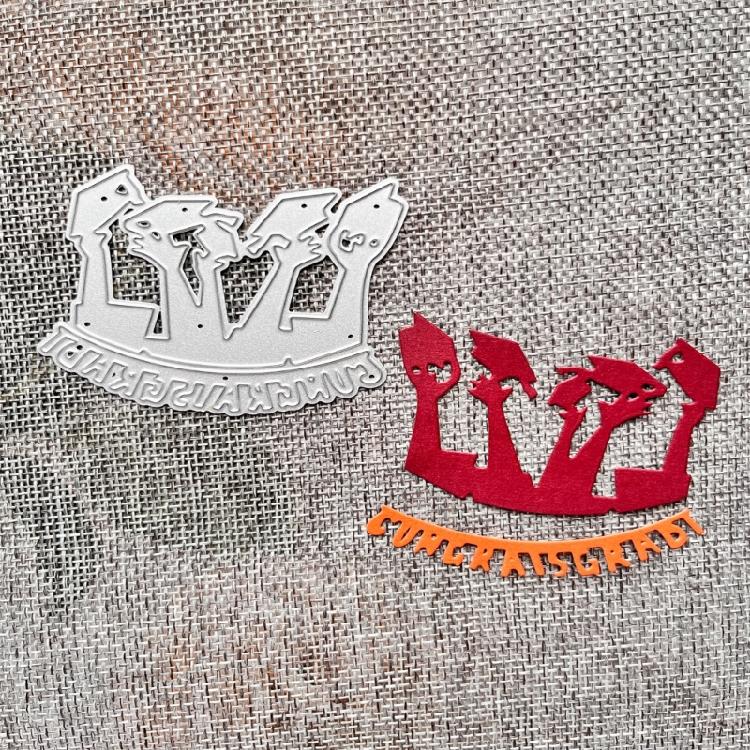 Graduation Metal Cutting Dies Embossing Template Stencil Scrapbooking for Card