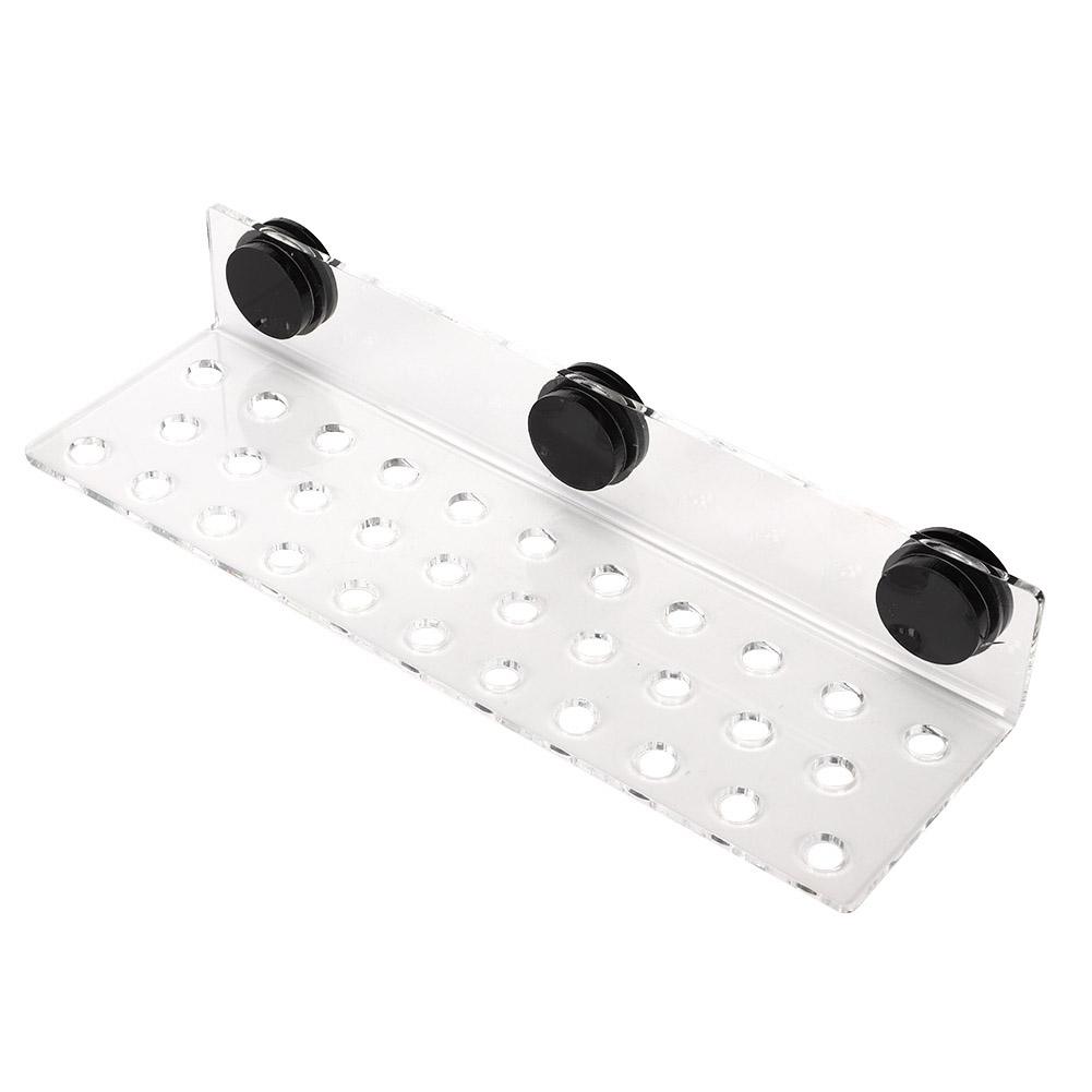 Aquarium Fish Tank Coral Rack Bracket Acrylic Strong Suction Coral Frag Rack Bracket 32 Hole