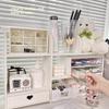 Minimalistisches Schreibtischregal mit Schublade für Schlafzimmer, Arbeitszimmer und Arbeitsplatz