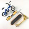 Finger Skate Board Bikes Tech Two Wheels Mini Scooter Fingertip Bmx Bicycle Set Fingerboard Shoes Deck Toys Boys Birthday Gifts
