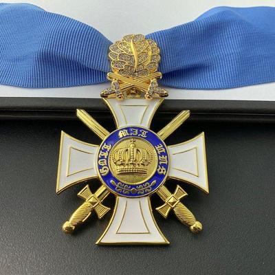 Prussian Medal, Knight's Class, Crown, Cross Badge, German Medal, Foreign Commemorative Medal, Necklace, Brooch, Christmas Gift, Stocking Stuffers