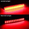 2PCS LED Rear Bumper Brake Lights For Toyota Prius V 2012-2017 Scion tC 2014-2016 NOAH/VOXY 80 Prius 40 Esquire Spade Red Bulbs