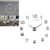 3D Number Large Wall Clock Silent Simple Fashionable Decorative Numeral Wall Clock for Living Room