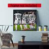 Juventus 5D Diamond Painting Round Diamond Rhinestones Mosaic Diamond Embroidery Wall Paintings Rhinestones Gift Frameless