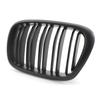 Für BMW 5er E39 525 528 530 535 1999-2003 Auto Kühlergrill Front Nieren Grill Doppellinie Silber Schwarz 51137005837 51137005838