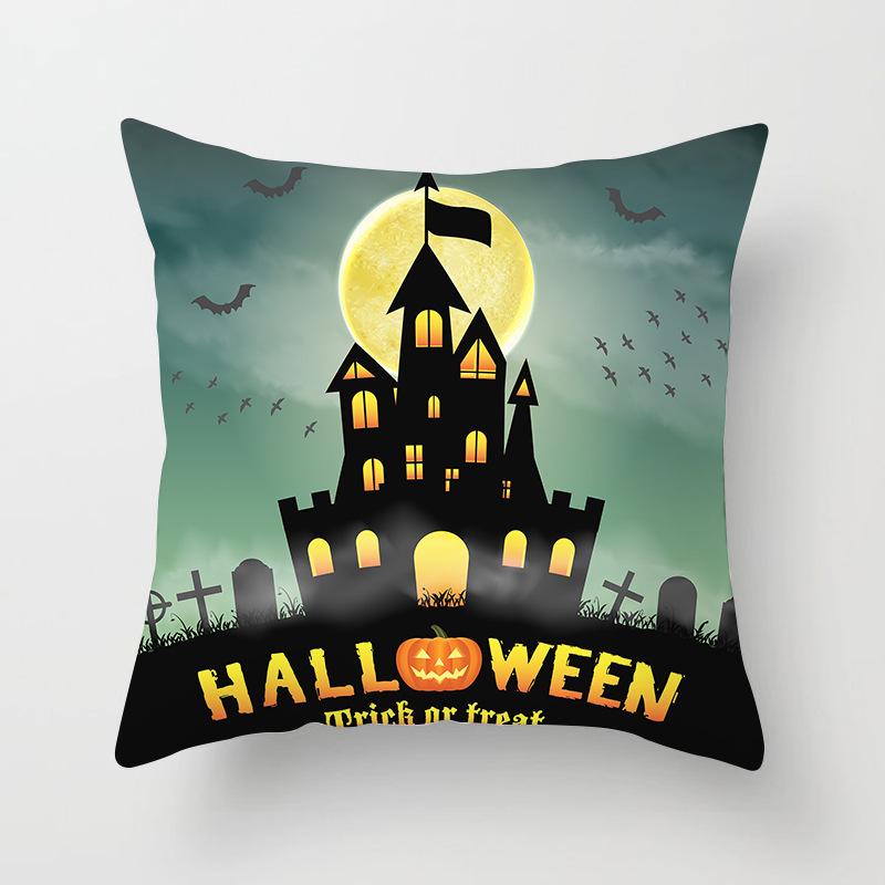 Pillow Covers Halloween Day Home Sofa Cushion Covers Office Supplies
