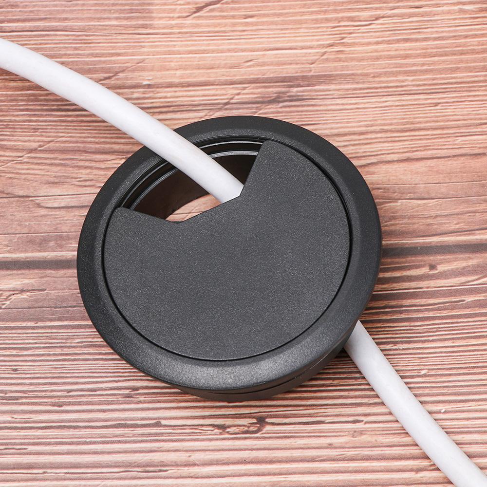 For Home Office Thread Organizer Line Hole Cover Wire Storage Rack Cable Hole Cover Table Grommet