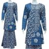 Vintage Style Long Dress With 3d Printed Pattern For Business Casual And Evening Wear