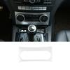 Pine Wood Grain Interior Air Conditioning Switch Panel Frame Stickers For Mercedes Benz C Class W204 2011-2014 Accessories
