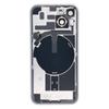 For iPhone 14 Battery Housing Cover+Camera Lens Cover+Bracket+Wireless Charging Port Cable