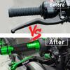 Motorcycle Brake Handle Clutch Lever CNC Aluminum Adjustable Clutch Brake Levers FOR Kawasaki NINJA650R/ER6F/ER6N 2006-2008