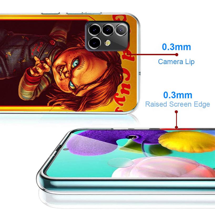 Chucky Child's Play Phone Case For Samsung Galaxy A17 A16 A15 A14 A13 A57 A56 A55 A54 A53 A37 A36 A35 A34 A33 A26 A25 A24 A23 Ga