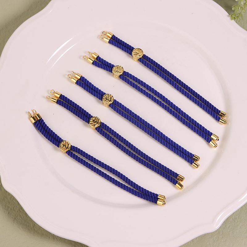 5 Buc. Cordoane Răsucite din Nailon, Frânghii pentru Brățări, Cordon Împletit Ajustabil pentru Confecționarea Bijuteriilor DIY