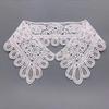 White Neckline Lace Collar Craft Sewing Fabric Venise Motif Applique Trims DIY Craft